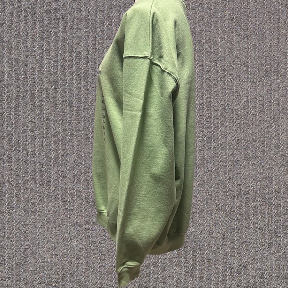 Best Grandma Ever Top Embroidered Cotton Lime Green Size XL - Picture 5 of 10